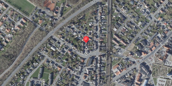 Oversvømmelsesrisiko fra vandløb på Bjerregade 4, . , 8722 Hedensted