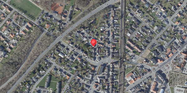 Oversvømmelsesrisiko fra vandløb på Bjerregade 7, 8722 Hedensted