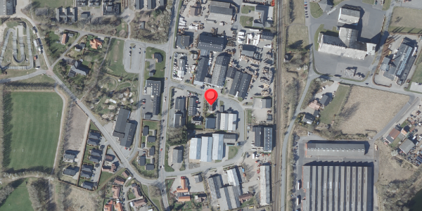 Oversvømmelsesrisiko fra vandløb på Mosetoften 9, 8722 Hedensted