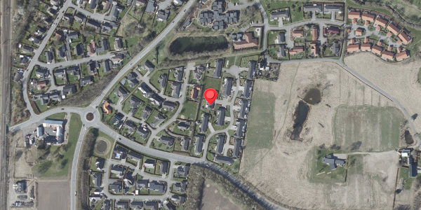 Oversvømmelsesrisiko fra vandløb på Smedetoften 13, 8722 Hedensted