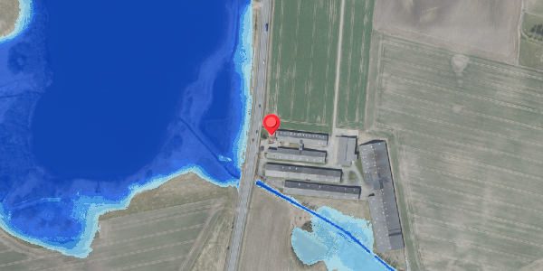 Oversvømmelsesrisiko fra vandløb på Bjerrevej 251, . , 8781 Stenderup