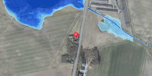 Oversvømmelsesrisiko fra vandløb på Bjerrevej 268, . , 8781 Stenderup