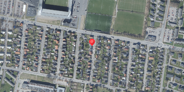 Oversvømmelsesrisiko fra vandløb på Irisvej 21, 8700 Horsens