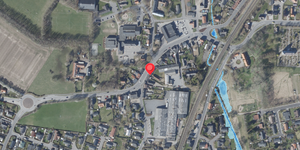 Oversvømmelsesrisiko fra vandløb på Storegade 21, 8700 Horsens