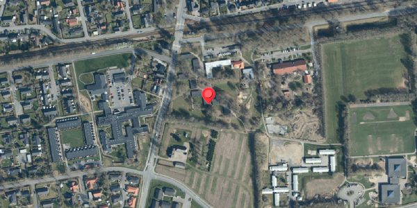 Oversvømmelsesrisiko fra vandløb på Bredager 18, 7300 Jelling