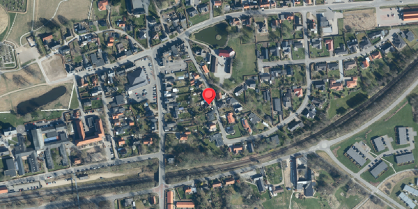Oversvømmelsesrisiko fra vandløb på Damvej 8, 7300 Jelling