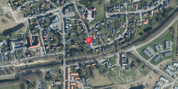 Oversvømmelsesrisiko fra vandløb på Damvej 14, . , 7300 Jelling