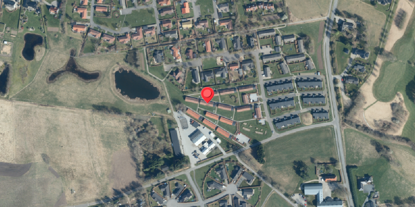 Oversvømmelsesrisiko fra vandløb på Fårupled 7O, 7300 Jelling