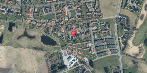 Oversvømmelsesrisiko fra vandløb på Fårupled 19, 7300 Jelling