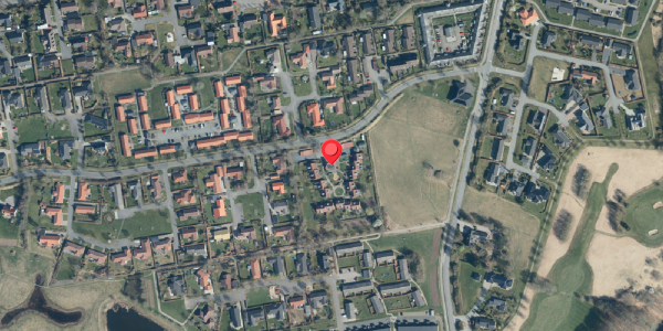 Oversvømmelsesrisiko fra vandløb på Hvesager 21, 7300 Jelling