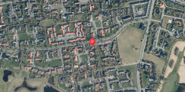 Oversvømmelsesrisiko fra vandløb på Hvesager 51, . , 7300 Jelling
