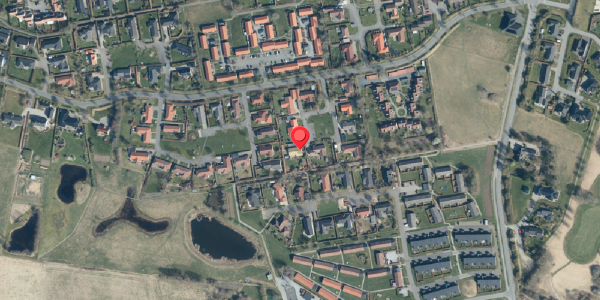 Oversvømmelsesrisiko fra vandløb på Hvesager 61, . , 7300 Jelling