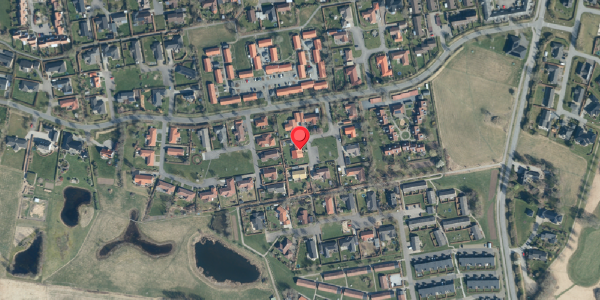 Oversvømmelsesrisiko fra vandløb på Hvesager 63, . , 7300 Jelling
