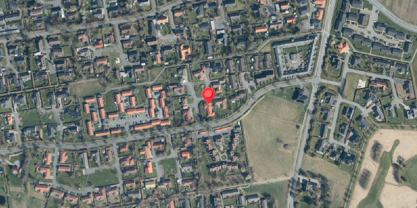 Oversvømmelsesrisiko fra vandløb på Hvesager 64, . , 7300 Jelling