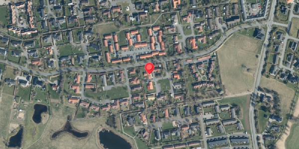 Oversvømmelsesrisiko fra vandløb på Hvesager 65, . , 7300 Jelling