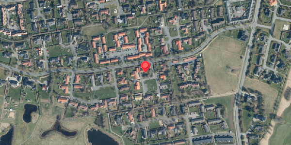 Oversvømmelsesrisiko fra vandløb på Hvesager 67, . , 7300 Jelling