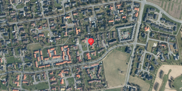 Oversvømmelsesrisiko fra vandløb på Hvesager 68, . , 7300 Jelling