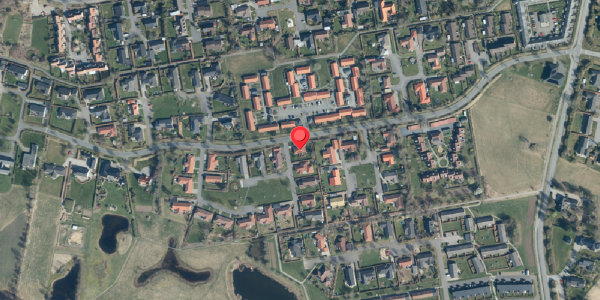 Oversvømmelsesrisiko fra vandløb på Hvesager 69, . , 7300 Jelling