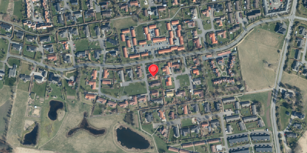 Oversvømmelsesrisiko fra vandløb på Hvesager 71, . , 7300 Jelling