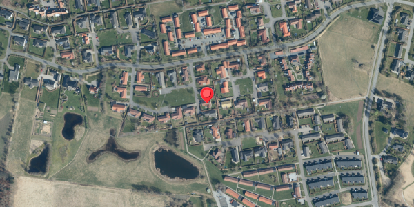 Oversvømmelsesrisiko fra vandløb på Hvesager 75, . , 7300 Jelling