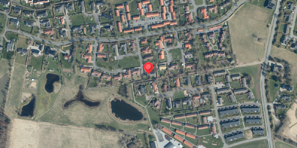 Oversvømmelsesrisiko fra vandløb på Hvesager 77, . , 7300 Jelling