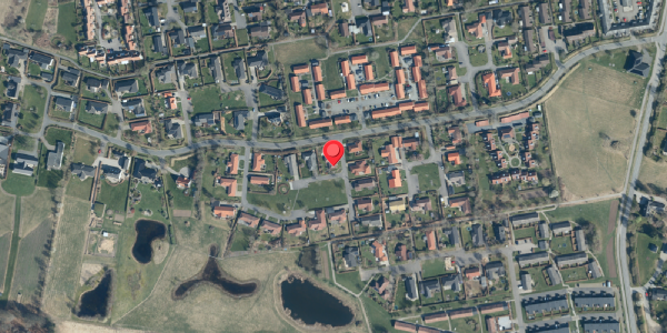 Oversvømmelsesrisiko fra vandløb på Hvesager 85, . , 7300 Jelling