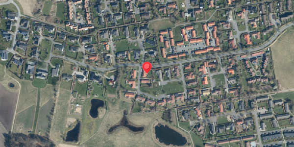 Oversvømmelsesrisiko fra vandløb på Hvesager 87, . , 7300 Jelling