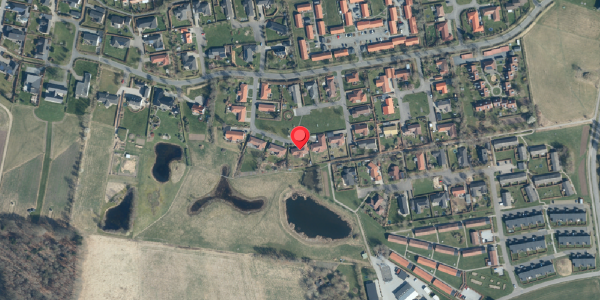 Oversvømmelsesrisiko fra vandløb på Hvesager 93, . , 7300 Jelling