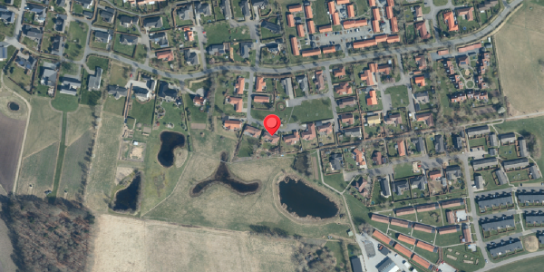 Oversvømmelsesrisiko fra vandløb på Hvesager 95, . , 7300 Jelling