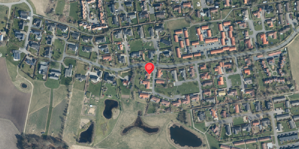 Oversvømmelsesrisiko fra vandløb på Hvesager 103, . , 7300 Jelling