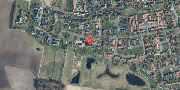 Oversvømmelsesrisiko fra vandløb på Hvesager 107, . , 7300 Jelling