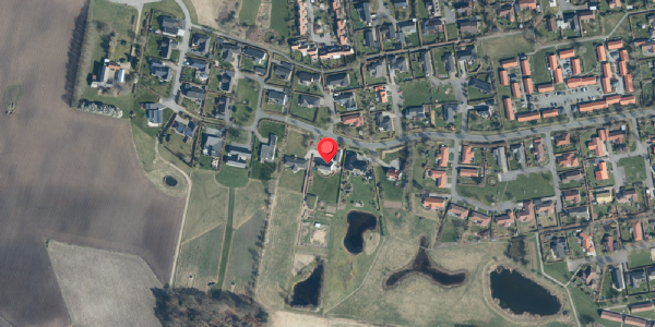 Oversvømmelsesrisiko fra vandløb på Hvesager 109, . , 7300 Jelling
