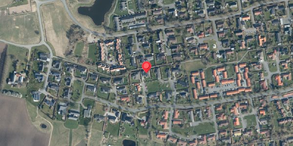Oversvømmelsesrisiko fra vandløb på Hvesager 274, . , 7300 Jelling