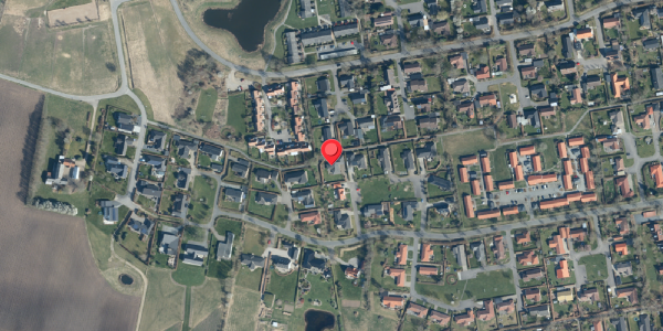 Oversvømmelsesrisiko fra vandløb på Hvesager 276, . , 7300 Jelling