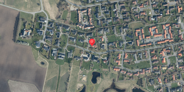 Oversvømmelsesrisiko fra vandløb på Hvesager 282, . , 7300 Jelling