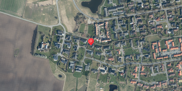 Oversvømmelsesrisiko fra vandløb på Hvesager 294, . , 7300 Jelling