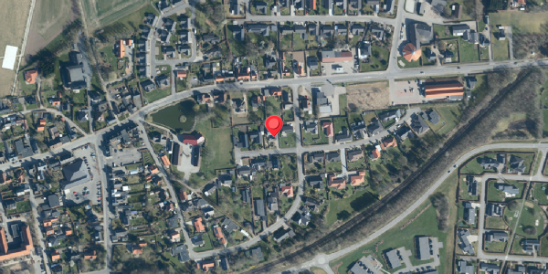 Oversvømmelsesrisiko fra vandløb på Nyvej 21, 7300 Jelling