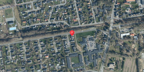 Oversvømmelsesrisiko fra vandløb på Ringvejen 9A, . , 7300 Jelling