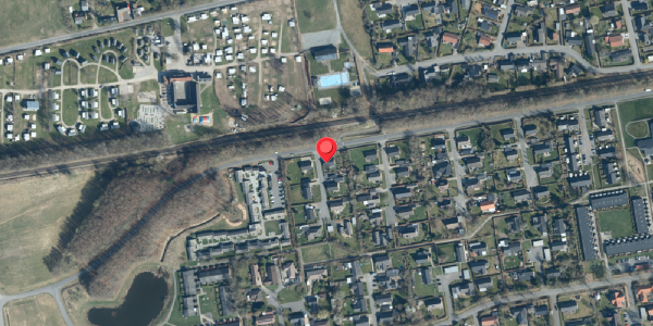Oversvømmelsesrisiko fra vandløb på Ringvejen 79, . , 7300 Jelling