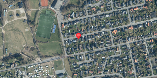 Oversvømmelsesrisiko fra vandløb på Rosenvold 41, 7300 Jelling