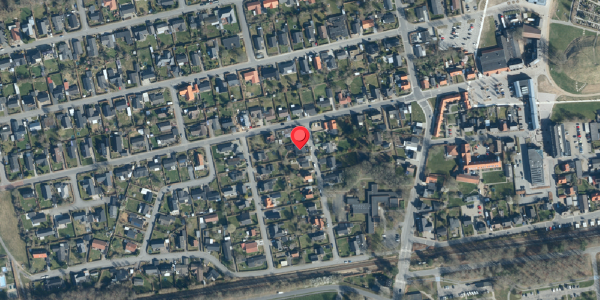Oversvømmelsesrisiko fra vandløb på Toftevej 2, 7300 Jelling