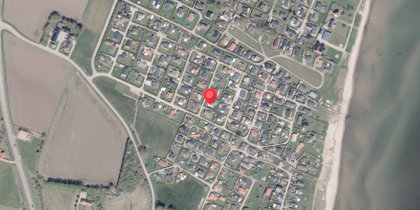 Oversvømmelsesrisiko fra vandløb på Hamborg 48, . , 7130 Juelsminde