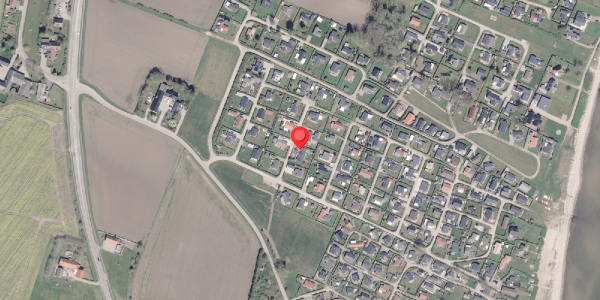 Oversvømmelsesrisiko fra vandløb på Hamborg 72, . , 7130 Juelsminde