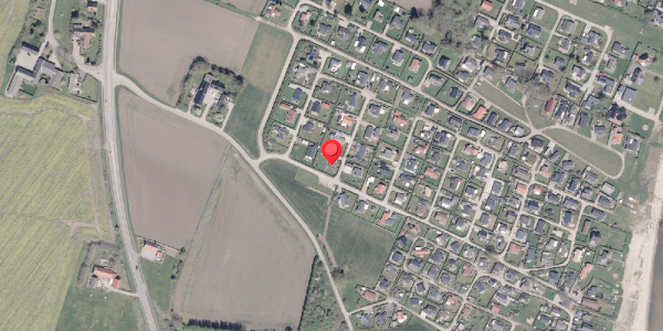 Oversvømmelsesrisiko fra vandløb på Hamborg 76, . , 7130 Juelsminde