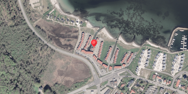 Oversvømmelsesrisiko fra vandløb på Strandengen 21, . , 7130 Juelsminde