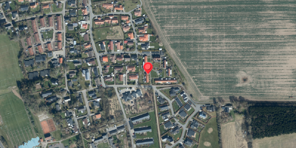 Oversvømmelsesrisiko fra vandløb på Agerland 10, 6091 Bjert