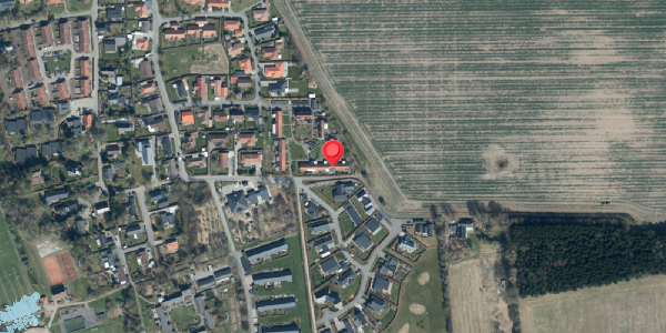 Oversvømmelsesrisiko fra vandløb på Agerland 13, 6091 Bjert