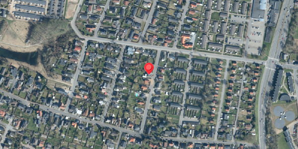 Oversvømmelsesrisiko fra vandløb på Akacievej 13, . , 6000 Kolding