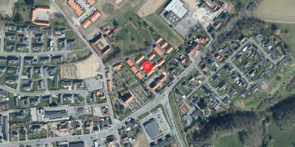 Oversvømmelsesrisiko fra vandløb på Basagervej 14, 6000 Kolding