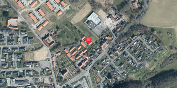 Oversvømmelsesrisiko fra vandløb på Basagervej 26, 6000 Kolding